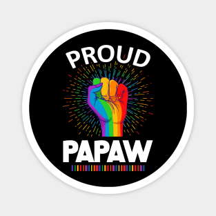 Proud Papaw Gay Lgbt Magnet